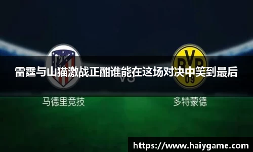 雷霆与山猫激战正酣谁能在这场对决中笑到最后